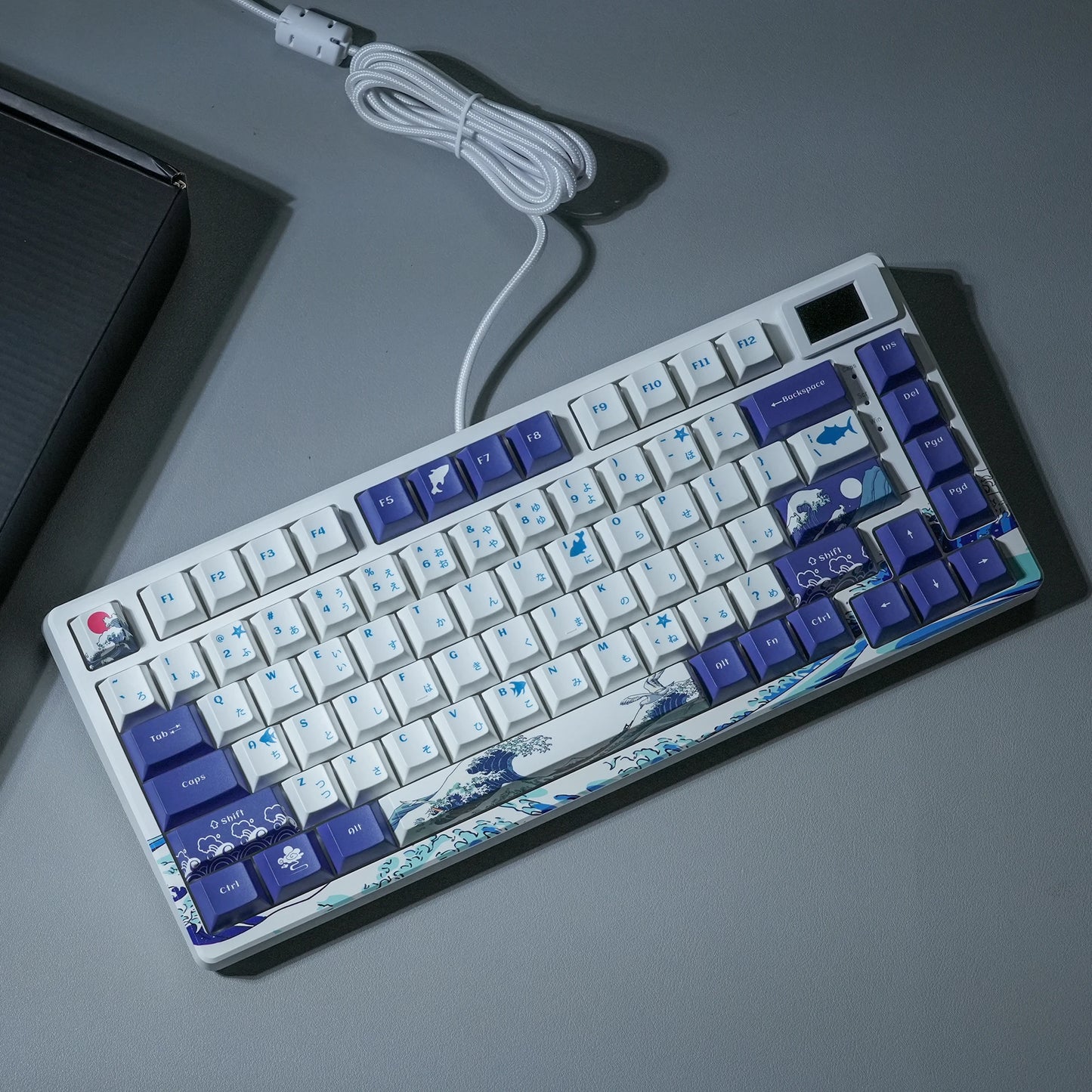 OLED RGB Mechanical Gaming Keyboard – Hot-Swappable Switches, Pudding Keycaps, Pro Build