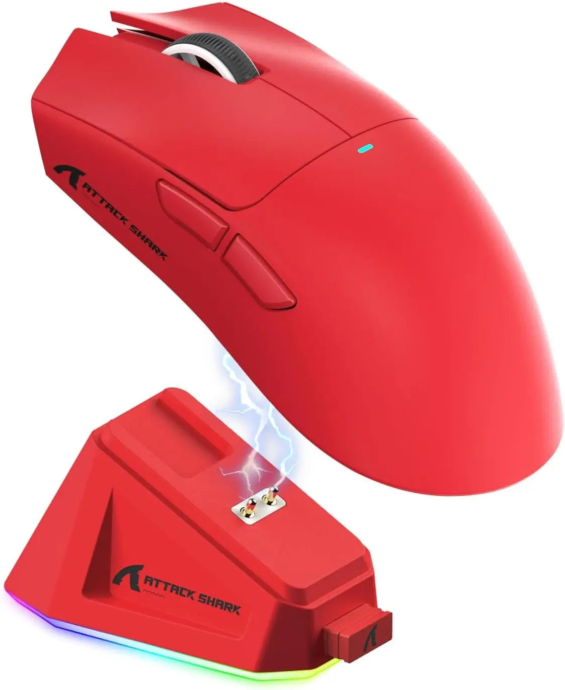 Attack Shark X11 – Ultra-Light RGB Gaming Mouse (22,000 DPI, Triple Mode, Dock Included)